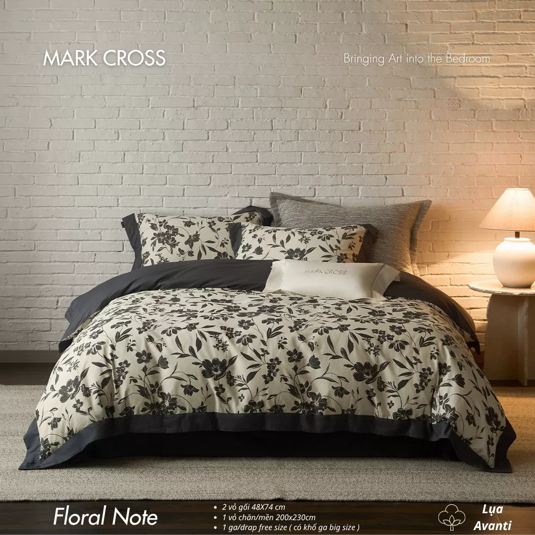 Mark Cross Floral Note