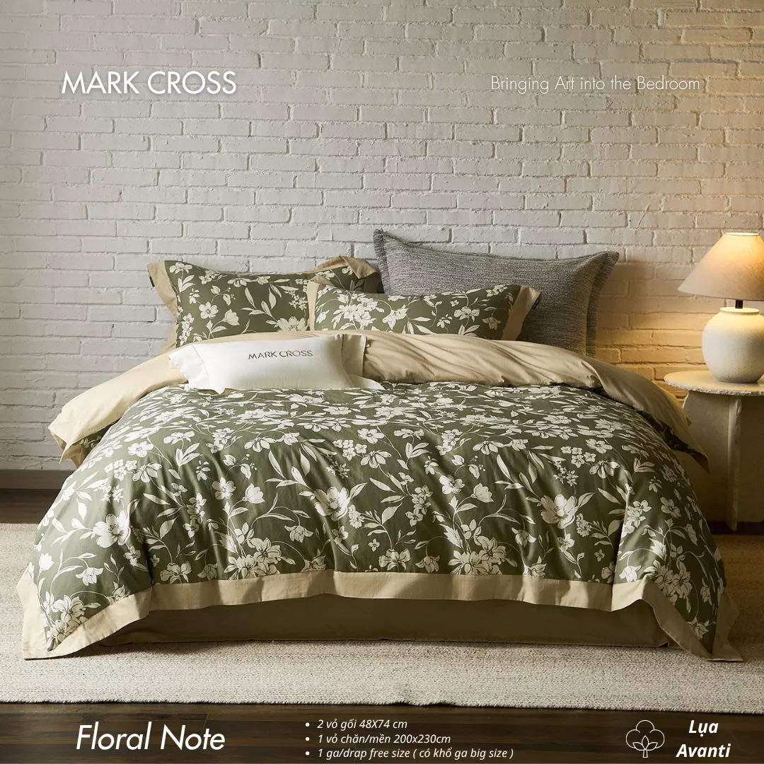 Mark Cross Floral Note