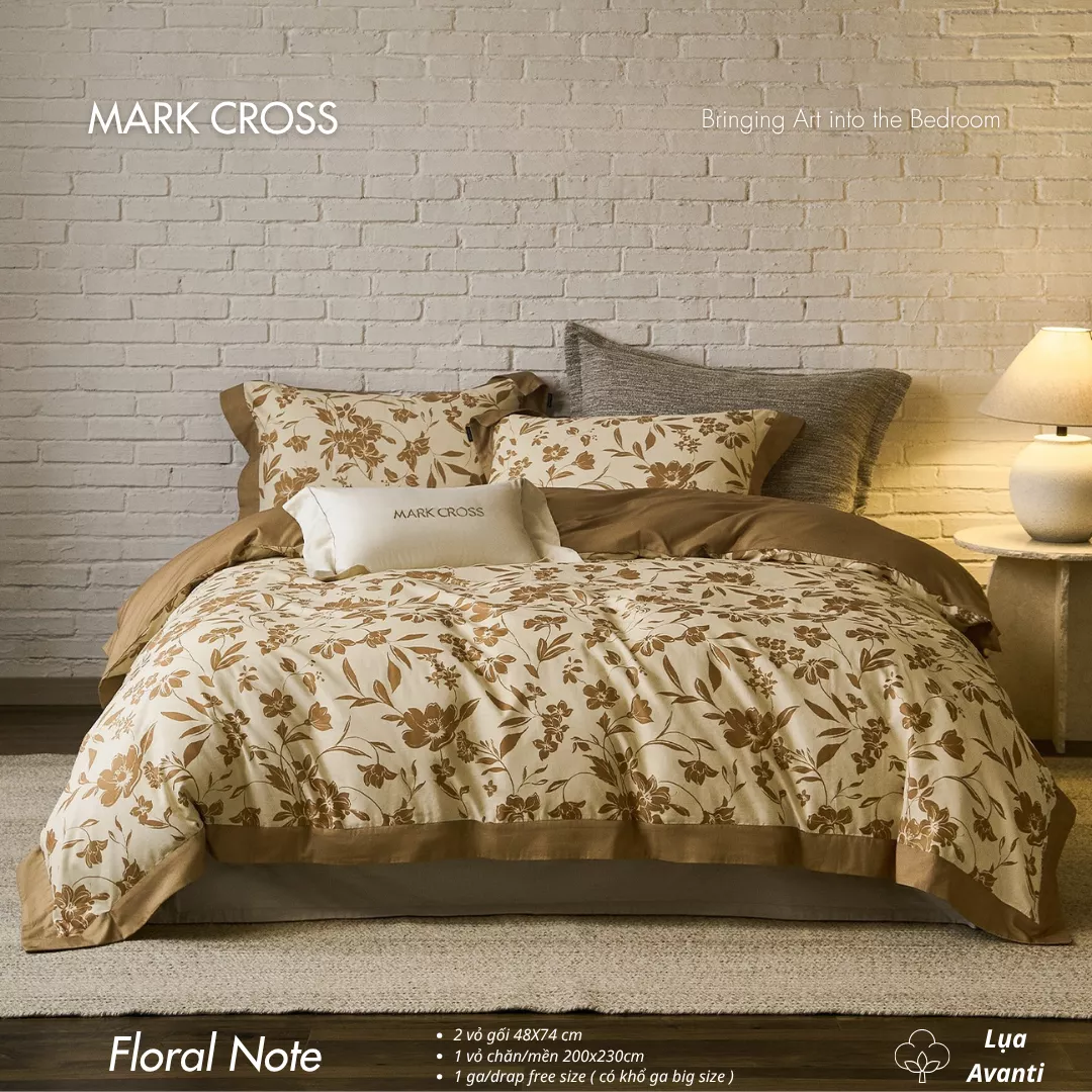 Mark Cross Floral Note